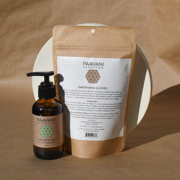 Rituel détox pour la peau | Rituel ayurvédique pour le drainage lymphatique
