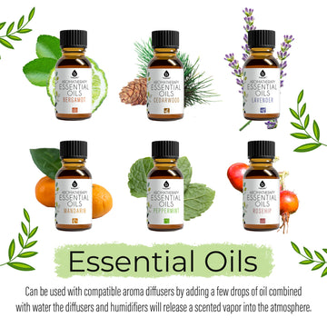 Aromatherapy Essential Oils 14-Pack Gift Set - Skincare Lab