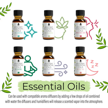 Aromatherapy Essential Oils 14-Pack Gift Set - Skincare Lab