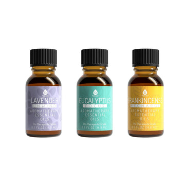 Aromatherapy Diffuser & Essential Oil Set-Ultrasonic Top 3 Oils - Skincare Lab