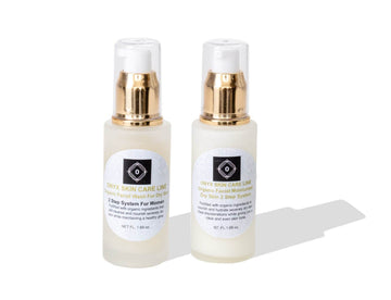 Organic Two-Step Facial for Dry Skin Face Wash and Moisturizer