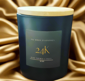 24K lux candle 10 oz - Skincare Lab