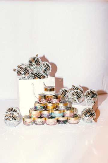 Paillettes pour le visage aux couleurs de l'école