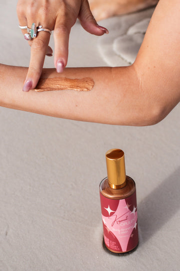 Lait autobronzant opulent pour le corps