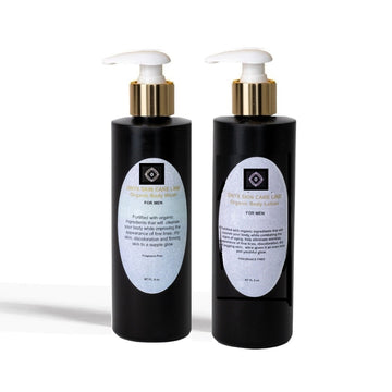Système de soins corporels duo pour peau sèche pour hommes - Six parfums
