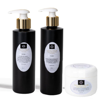 Organic Anti-Aging Three-Step Systems for Men - Five Fragrances