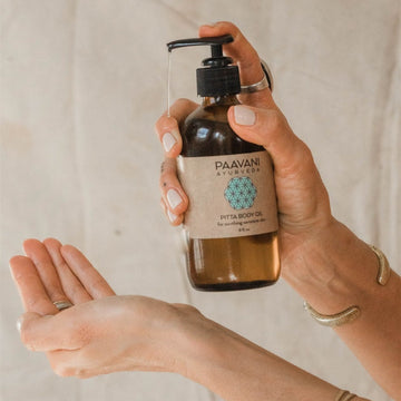 Pitta Body Oil | Cooling Ayurvedic Abhyanga Oil for Sensitive Skin - Skincare Lab