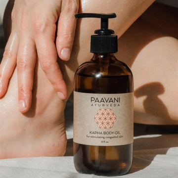 Kapha Body Oil | Invigorating Ayurvedic Abhyanga Oil for Oily, Congested Skin - Skincare Lab