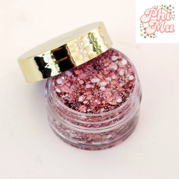 Paillettes pour le visage aux couleurs de l'école