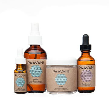 Pitta Skincare Ritual | Ayurvedic Set for Sensitive & Reactive Skin - Skincare Lab