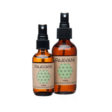 Vaporisateur Vata | Brume d'aromathérapie ayurvédique pour l'ancrage et le calme