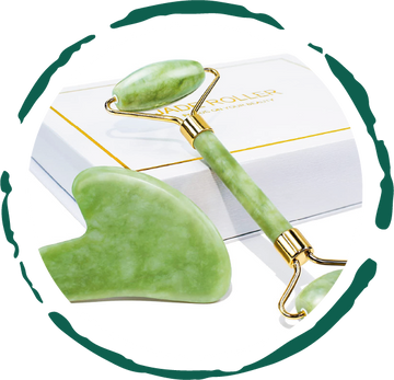 Jade Roller & Gua Sha Gift Box - Skincare Lab