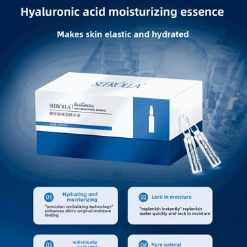 Sérum à l'acide hyaluronique anti-âge hydratant, resserre les pores, essence blanchissante pour instruments à micro-aiguilles, soin de la peau