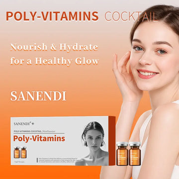 Coffret de sérums de soin pour le visage Sanendi, sérum hydratant et apaisant en profondeur, raffermissant et illuminateur, gamme de soins hydratants coréens 7ml*5