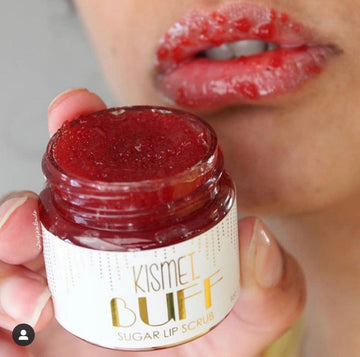 Exfoliant pour les lèvres 100 % naturel Buff