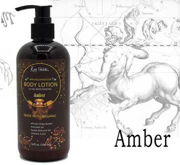 Amber Natural Organic Body Lotion - Skincare Lab