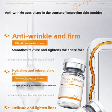 Sérum anti-âge au peptide de venin de serpent