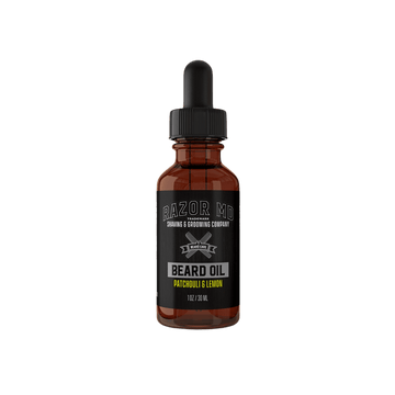 Huile à barbe - Patchouli et citron