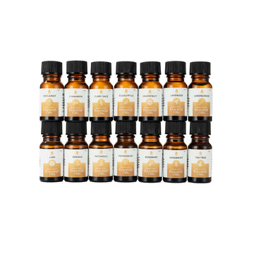 Coffret cadeau de Noël d'huiles essentielles – Collection d'aromathérapie de 14 pièces