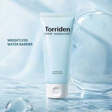 Torriden DIVE IN Soothing Cream - Low Molecular Hyaluronic Acid Tube 100ml