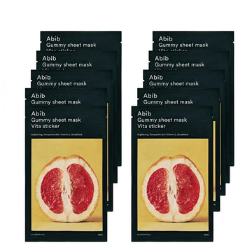 Abib Gummy Sheet Mask Vita Sticker 10 Masques