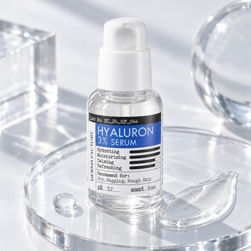 DERMA FACTORY Sérum à l'acide hyaluronique 3 % 30 ml