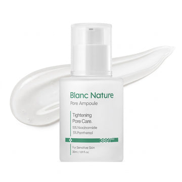 Ampoule resserre-pores Blanc Nature 30 ml