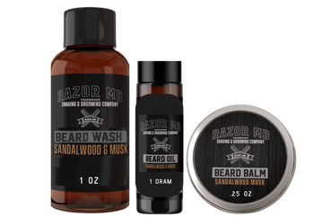 Trio de soins pour barbe - Échantillon