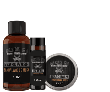 Trio de soins pour barbe - Échantillon