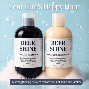 Beer & Keratin Strengthening Shampoo - Skincare Lab