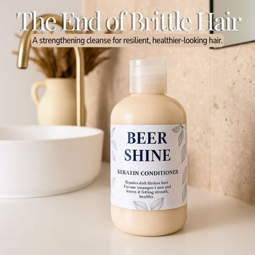 Après-shampoing à la kératine Beer Shine