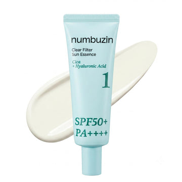 numbuzin Écran solaire No.1 Clear Filter Sun Essence SPF50+ PA++++ 50ml