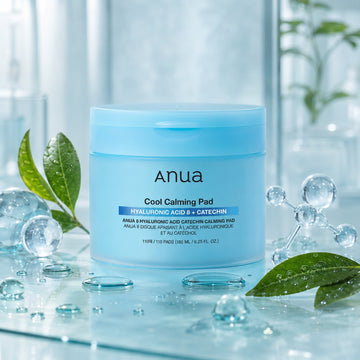 Anua 8 Hyaluronic Acid Catechin Calming Pad 110 tampons