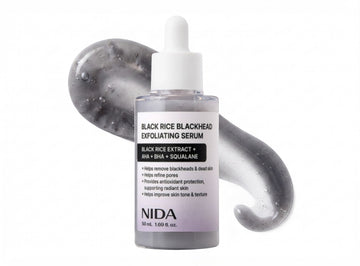 Sérum Exfoliant Points Noirs au Riz Noir NIDA 50ml