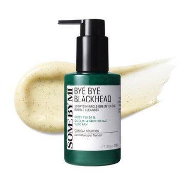 Nettoyant points noirs - SOME BY MI Bye Bye Blackhead 30 Days Miracle Green Tea Tox Bubble Cleanser 120g