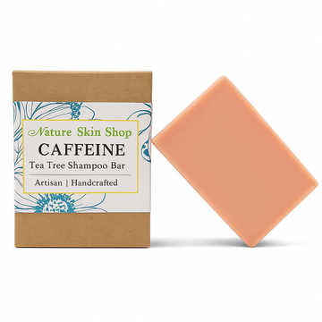 Caffeine Shampoo Bar with Tea Tree Oil – Boost Growth & Scalp Health