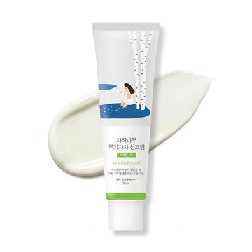 Écran solaire doux au jus de bouleau Round Lab 50 ml - Soin UV quotidien délicat