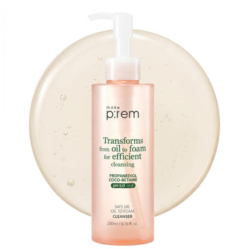 make p:rem Safe me Nettoyant Huile-Mousse 200ml