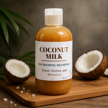 Coconut Milk Shampoo - Nourishing Care for Dry Hair & Silky Locks