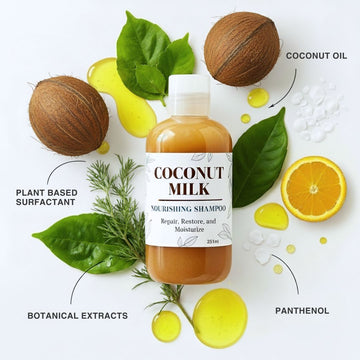 Coconut Milk Nourishing Shampoo - Skincare Lab