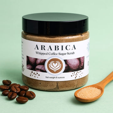 Aromatic Arabica Coffee Whipped Sugar Scrub 8 oz