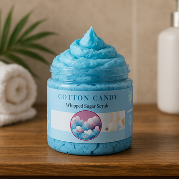 Cotton Candy Whipped Sugar Scrub - Skincare Lab