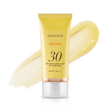 Gel solaire MENOKIN 30Seconds Glow and Clear Bright SPF 50+ PA++++ 50 ml