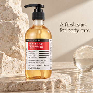 DERMA FACTORY Gel Douche Anti-Acné 300ml