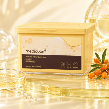 Medicube Sheet Mask Deep Vita C Daily Quick Mask 30 Sheets