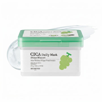 SKINFOOD Masque quotidien Shine Muscat Cica 30 feuilles