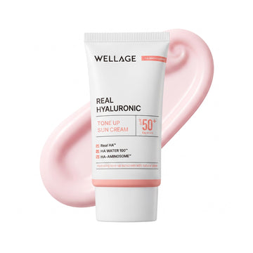 WELLAGE Real Hyaluronic Tone Up Crème Solaire SPF50+ PA++++ 50ml