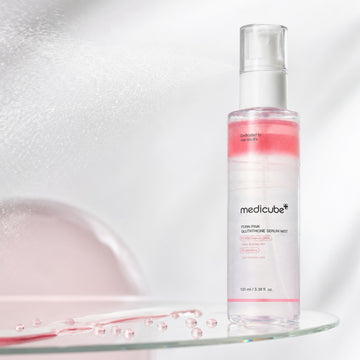 Brume de sérum au glutathion rose et PDRN Medicube 100 ml