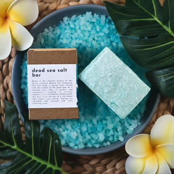 Dead Sea Salt Lover Soap, Cold Process All Natural - Skincare Lab