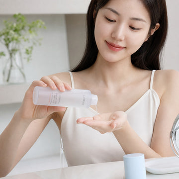 Toner Laneige Water Bank - Essence à l'acide hyaluronique bleu pour peaux normales à sèches
